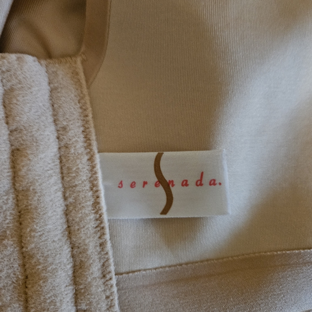 Serenada Womens 50D Wire Free Beige Bra EUC - Picture 4 of 7